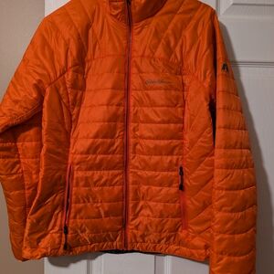 Eddie Bauer Poppy Red Puffer Jacket